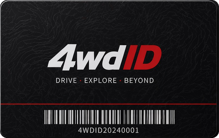 4wdID 认证学员卡背面效果